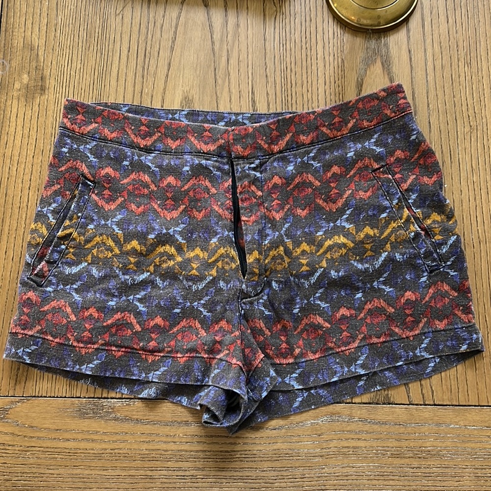 Free People linen blend shorts